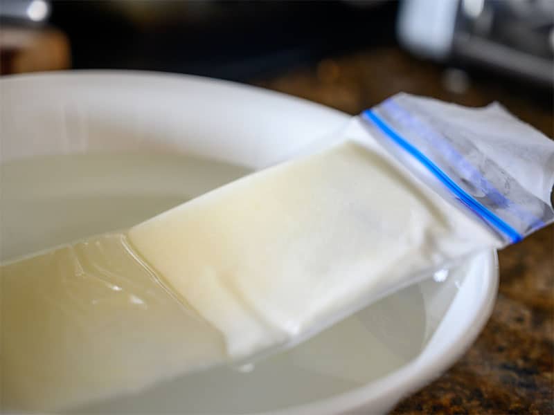 Comment décongeler le fromage feta